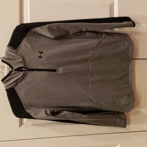 YXL Under Armour 3/4 zip hoodie